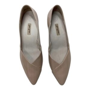 Paul Green Beige Patent Pointed Toe Flats Size 5